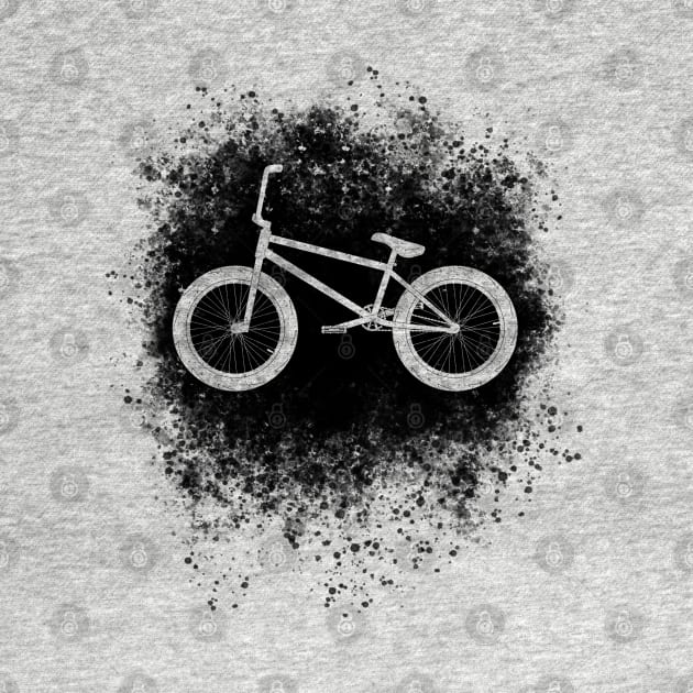 BMX Bike Splattered by TheWanderingFools